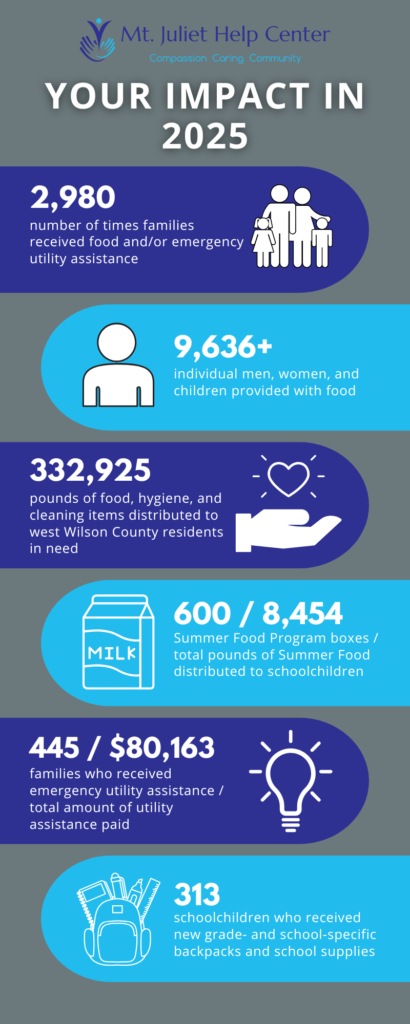 2025 Impact Infographic